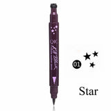 ☌ Black Liquid Eyeliner Stamp Marker Pencil