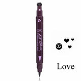 ☌ Black Liquid Eyeliner Stamp Marker Pencil