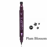 ☌ Black Liquid Eyeliner Stamp Marker Pencil