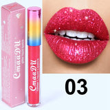 Glitter Lips Make Up Liquid Lipstick Waterproof !!