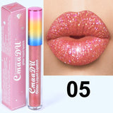 Glitter Lips Make Up Liquid Lipstick Waterproof !!