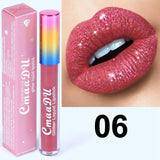 Glitter Lips Make Up Liquid Lipstick Waterproof !!
