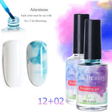 ۰ Watercolor Ink Nail Polish