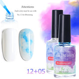 ۰ Watercolor Ink Nail Polish