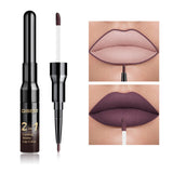 2 in 1 Double Head Liquid Matte Lipstick!