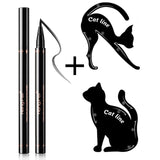 ☌ Beautiful Big Eye Makeup Tool Set Black Liquid Eyeliner