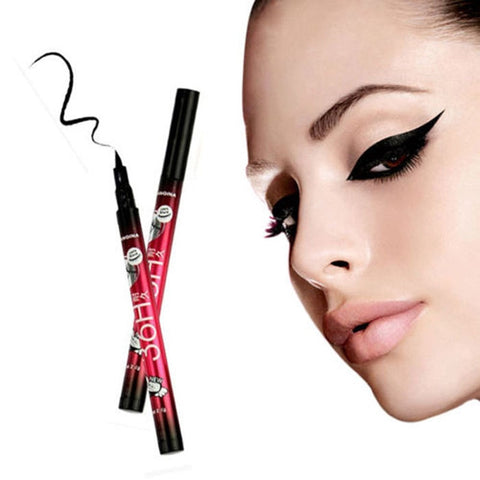 ☌ 1Pcs Black Eyeliner Pen Makeup Eye Liner