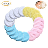•20pcs Reusable Make Up Remover Pads