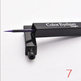 ☌ 7 color white eyeliner