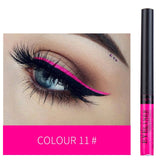☌ HANDAIYAN 12 Colors Waterproof Liquid Eyeliner
