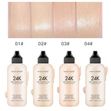 ๑24K Moisturizing Long Lasting Liquid Face Foundation