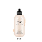 ๑24K Moisturizing Long Lasting Liquid Face Foundation