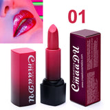 CmaaDu 1Pc Shimmer Diamond Color Metallic moisturizing Lipstick !
