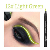 ☌ 12 Colors Eyeliner Pencil