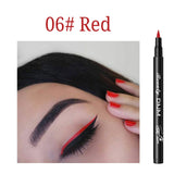 ☌ 12 Colors Eyeliner Pencil
