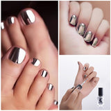 ۰Fashion Mirror Nail Polish Silver