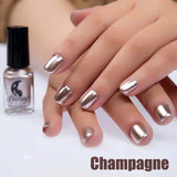 ۰Fashion Mirror Nail Polish Silver