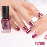 ۰Fashion Mirror Nail Polish Silver