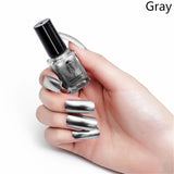 ۰Fashion Mirror Nail Polish Silver