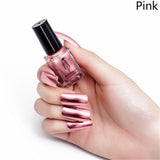 ۰Fashion Mirror Nail Polish Silver
