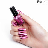 ۰Fashion Mirror Nail Polish Silver