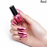 ۰Fashion Mirror Nail Polish Silver