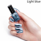 ۰Fashion Mirror Nail Polish Silver