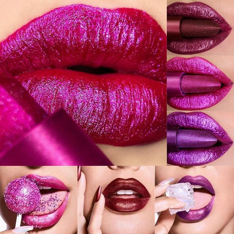 Metallic Color Lipstick !