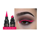 ☌ 12 Color Eyeliner Stamp Pencil
