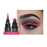 ☌ 12 Color Eyeliner Stamp Pencil
