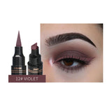 ☌ 12 Color Eyeliner Stamp Pencil
