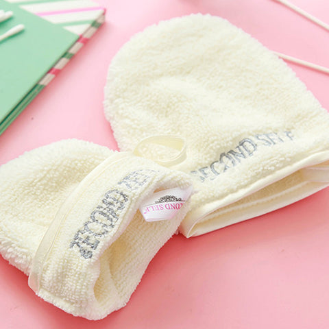 •1 Pcs Facial Cloth Towel Makeup Remover