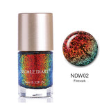 ۰NICOLE DIARY Holographic Metallic