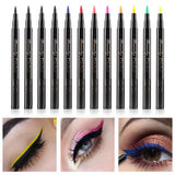 ☌ 1PC Colorful Waterproof Liquid Eyeliner Pencils