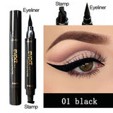 ☌ Evpct  2 In1 Liquid Glitter Eyeliner Stamp