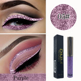 DNM Shimmer Flash Liquid Eyeliner Pencil Makeup Long Lasting Quick Dry Glitter Eye Liner Pen Waterproof Cosmetic Set TSLM1