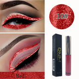 DNM Shimmer Flash Liquid Eyeliner Pencil Makeup Long Lasting Quick Dry Glitter Eye Liner Pen Waterproof Cosmetic Set TSLM1