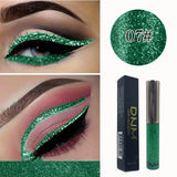 DNM Shimmer Flash Liquid Eyeliner Pencil Makeup Long Lasting Quick Dry Glitter Eye Liner Pen Waterproof Cosmetic Set TSLM1