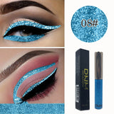 DNM Shimmer Flash Liquid Eyeliner Pencil Makeup Long Lasting Quick Dry Glitter Eye Liner Pen Waterproof Cosmetic Set TSLM1