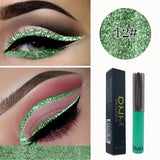 DNM Shimmer Flash Liquid Eyeliner Pencil Makeup Long Lasting Quick Dry Glitter Eye Liner Pen Waterproof Cosmetic Set TSLM1