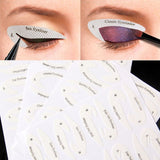 ☌ Eyeliner Drawing Template Stickers