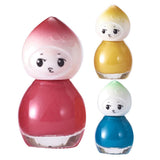 ۰New 6ml Doll Design Clear Kids Nail Polish
