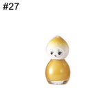 ۰New 6ml Doll Design Clear Kids Nail Polish