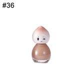 ۰New 6ml Doll Design Clear Kids Nail Polish