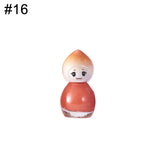 ۰New 6ml Doll Design Clear Kids Nail Polish