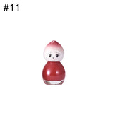 ۰New 6ml Doll Design Clear Kids Nail Polish